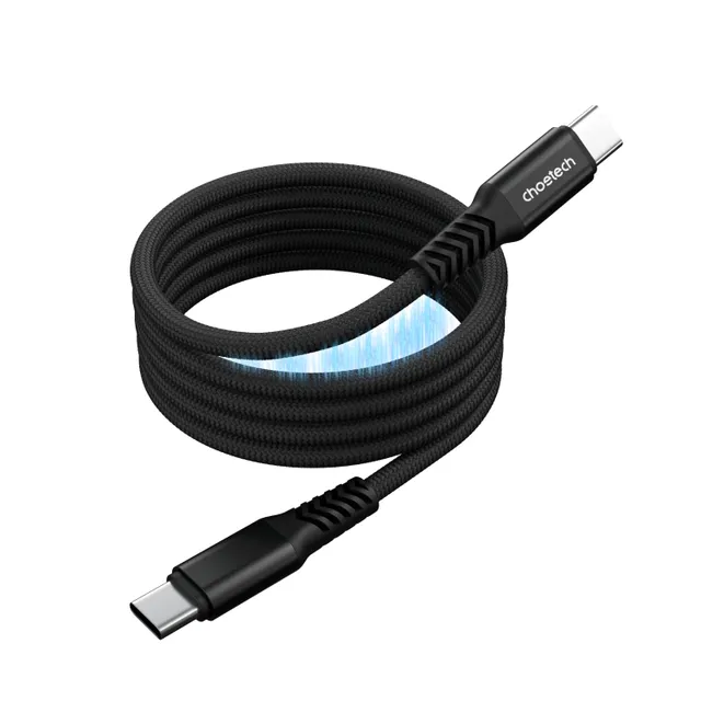 Choetech 100W USB-C to USB-C Magnetic Cable, 1.8m, Black, XCC-1081