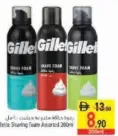 Gillette Shaving Foam Assorted