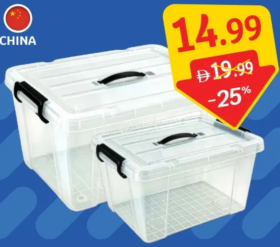 Plastic Transparent Storage Box