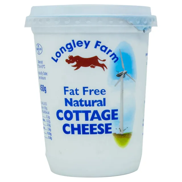Longley Farm Natural Cottage Cheese Fat Free