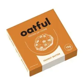 كوكيز شوفان بزبدة الفول السوداني والبروتين Oatful