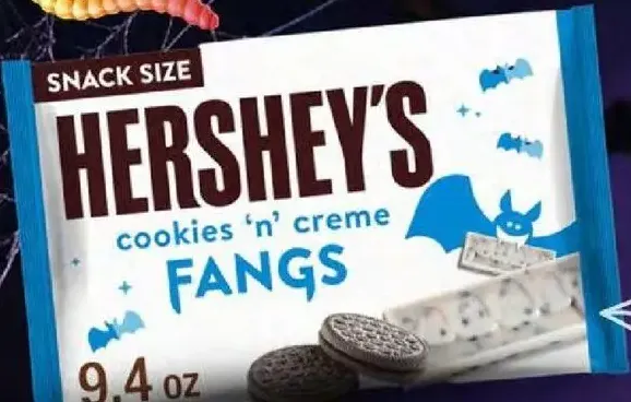 Hershey's أنياب بنكهة الكوكيز والكريمة