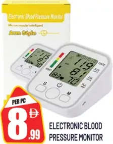 Electronic Blood Pressure Monitor Arm Style