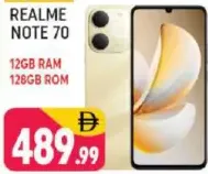 realme Note 70 12 GB Ram 128 GB Rom