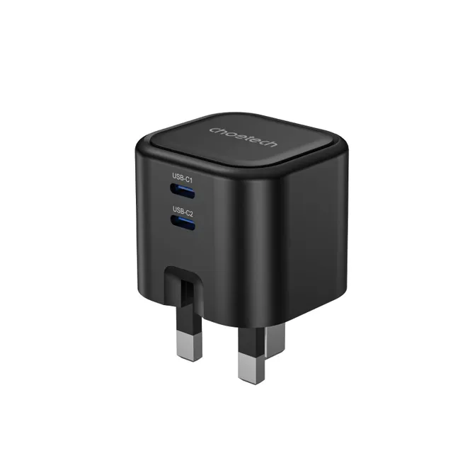 Choetech 45W GaN Dual USB-C Wall Charger, PD3066