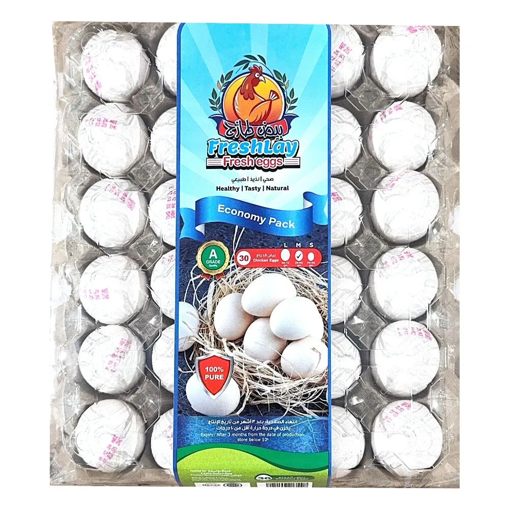 Freshly بيض متوسط الحجم 30'S