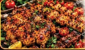 Sham Way Grills Chicken Shish Tawook + Chicken Kebab + Charcoal Chicken
