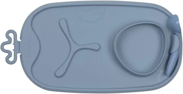 b.box 101308 Roll + Go Mealtime Mat Ocean Ocean