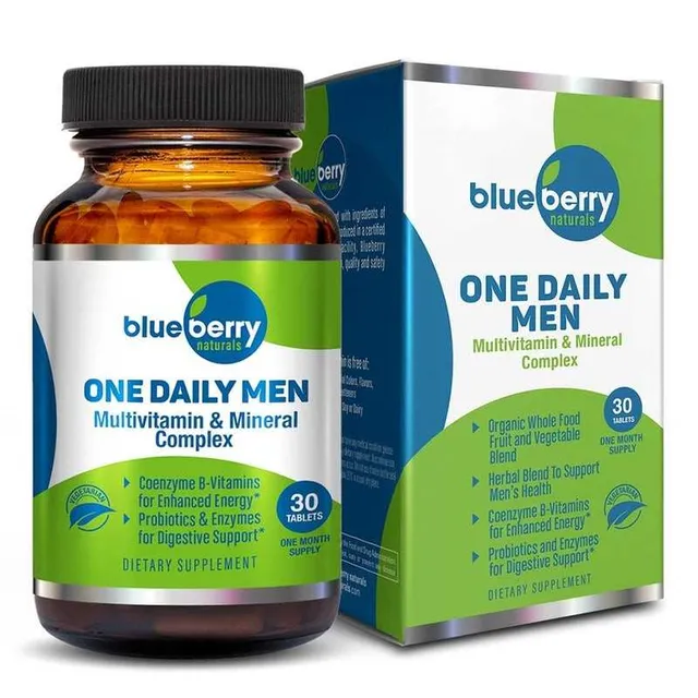 Blue Berry Multi Vitamin & Mineral Complex One Daily Men - 30's