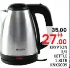 Krypton S/S Kettle KNK5009