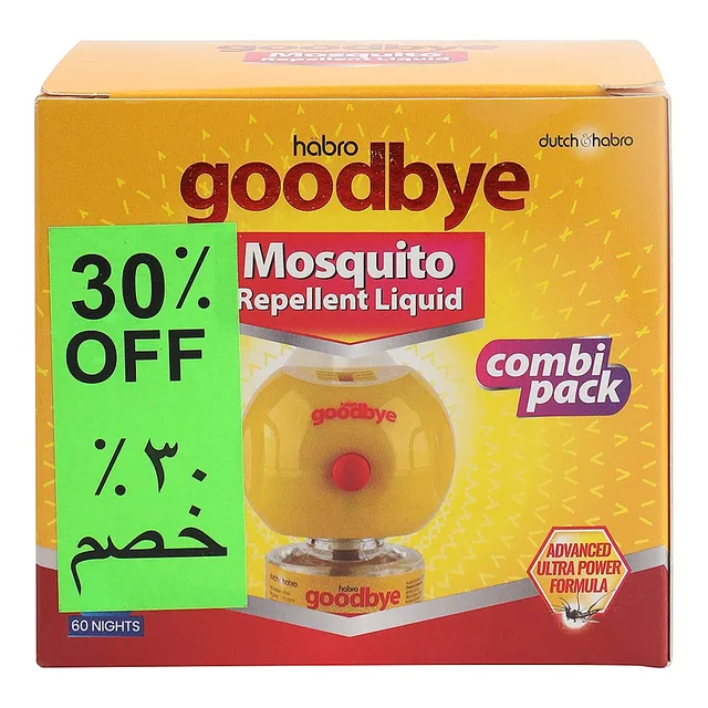 Habro Goodbye Mosquito Repellent Liquid - 60 Nights