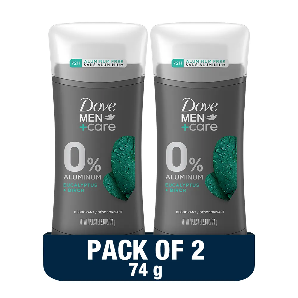 Dove Men+Care مزيل عرق ستيك بالأوكالبتوس والبتولا خال من الألومنيوم