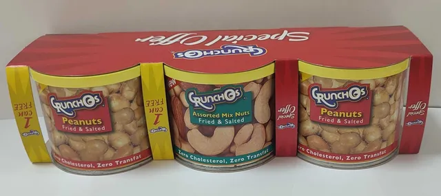 Crunchos Peanut2X100g+Assorted Mix