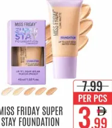 Miss Friday Super Stay Foundation