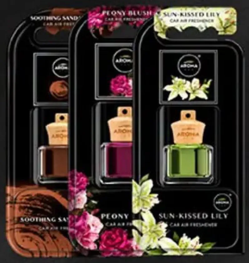 Aroma معطر جو للسيارة برائحة الخشب مشكل