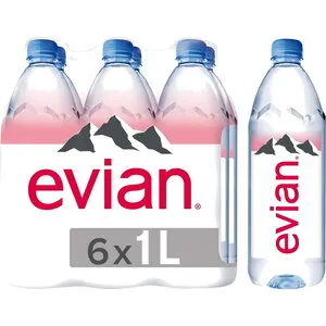 Evian Mineral Water Prestige Pet 1Lx6Pieces