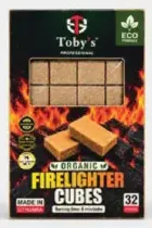 Toby's organic firelighter