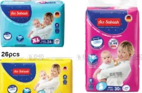 Ace Sabaah Baby Diapers Assorted