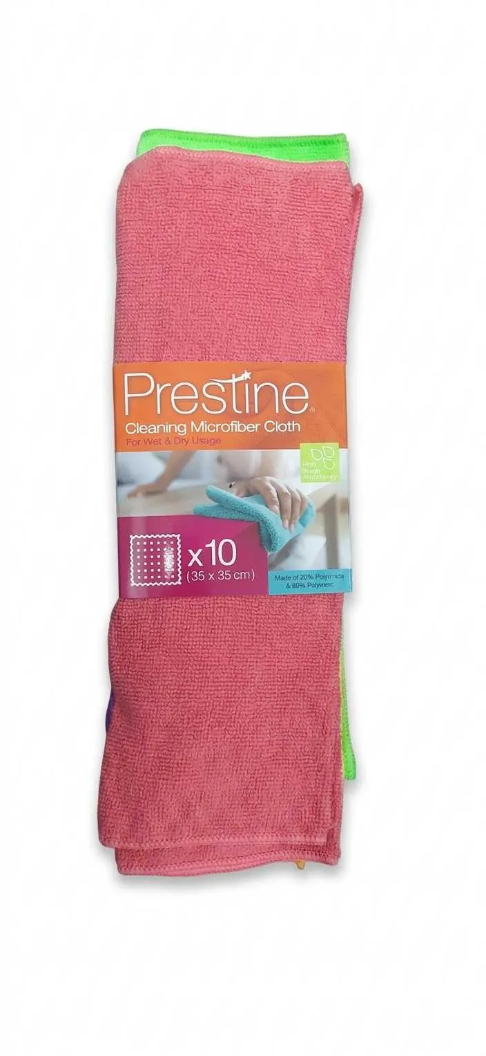 Prestine قماش تنظيف 10 Pk