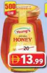 Youngs Natural Honey
