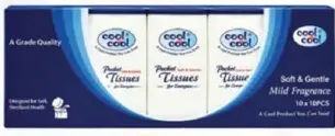 Cool & Cool مناديل جيب كول أند كول