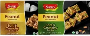 Swad Chikki Peanut With Almond / Pistachio