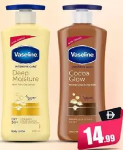 Vaseline Body Lotion Assorted
