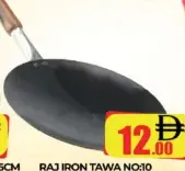 Raj Iron Tawa No:10