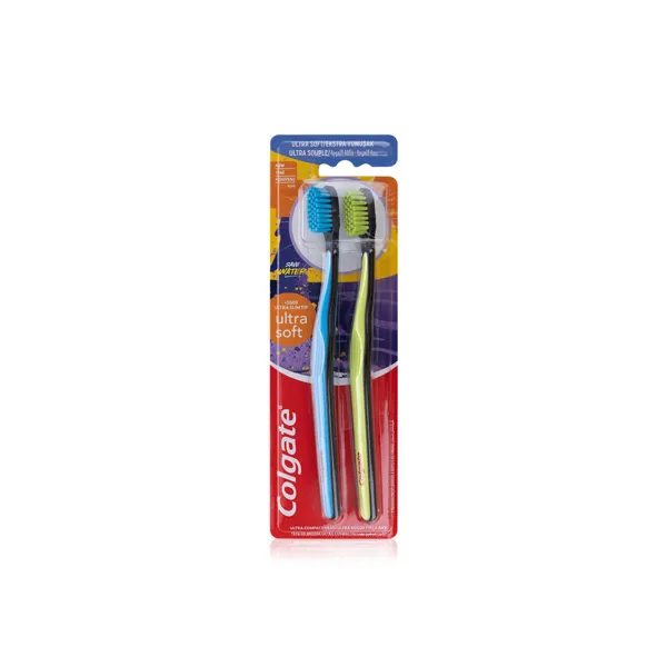 Colgate فرشاة أسنان فائقة النعومة - 2 Pcs