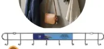 Stainless Steel Wall Hook Rail