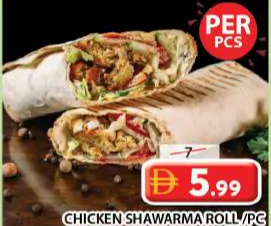 Chicken Shawarma Roll