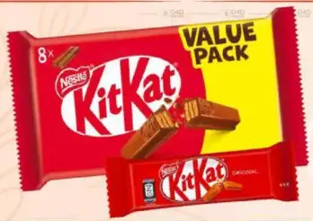 KitKat 2F ويفر بالشوكولاتة