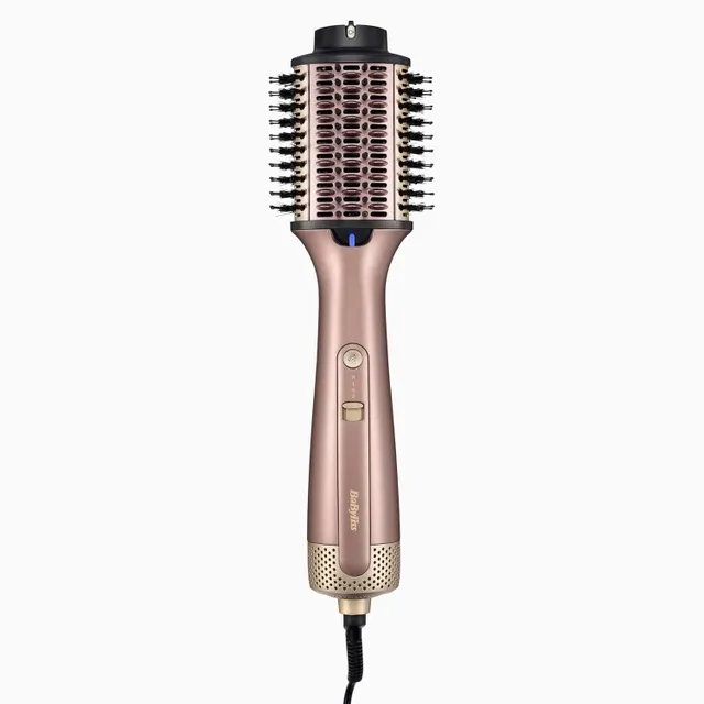 Babyliss 3-in-1 Hair Styling Brush, 1000W, Rose Gold, AS95SDE