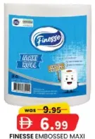 Finesse Embossed Maxi Roll 2 Ply