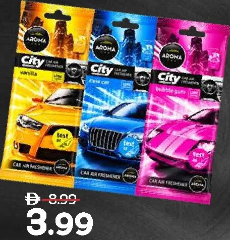 Air Freshener Aroma City Assorted