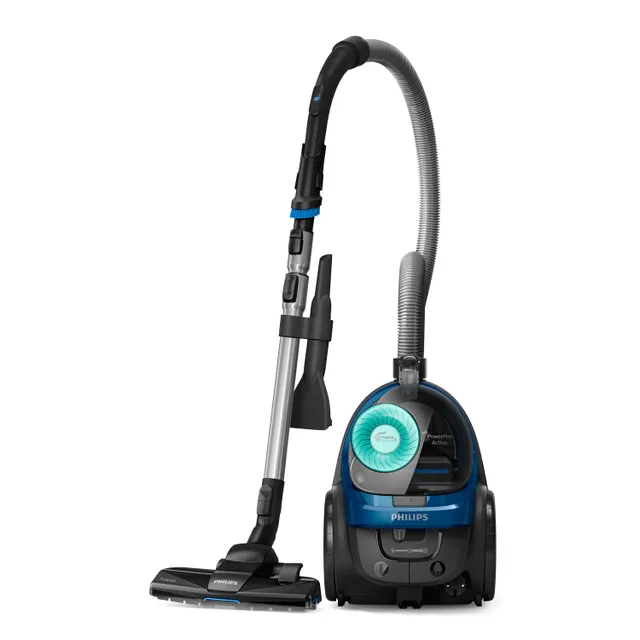 Philips PowerPro Active Bagless Vacuum Cleaner, 2200 W, Dark Royal Blue, FC9570/62