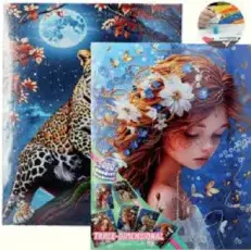 Diamon PaintingCanvas Kit Assorted