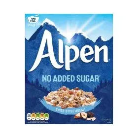 Alpen موسلي بدون سكر مضاف