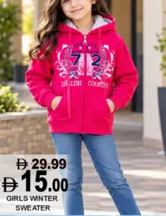 Girls Winter Sweater