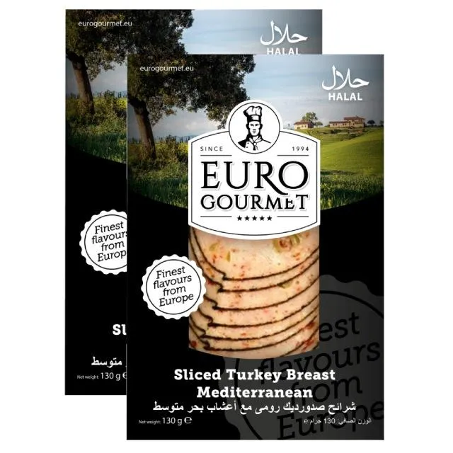 Euro Gourmet Sliced Turkey Breast Mediterranean