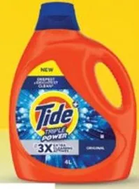 Tide سائل غسيل أصلي بقوة ثلاثية عبوة اقتصادية