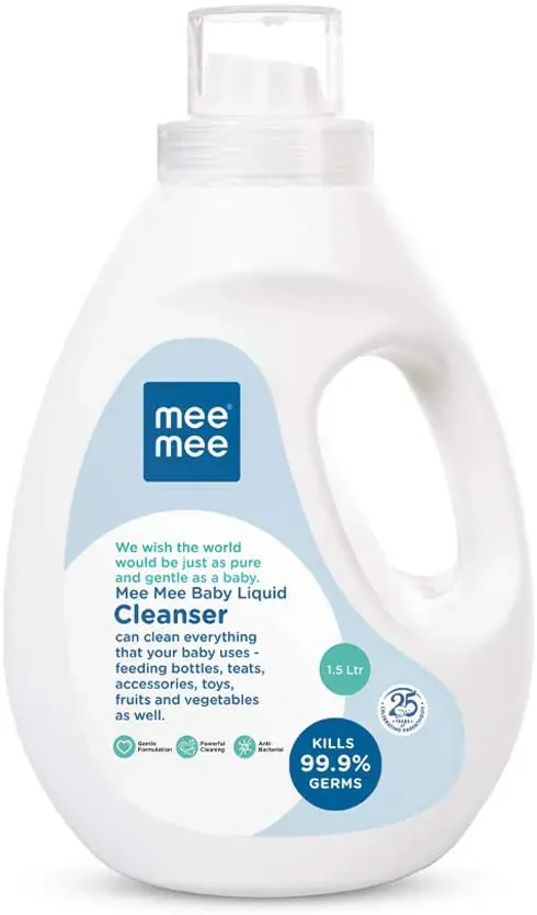 herbal essences Mee Mee Anti-Bacterial Baby Liquid Cleanser, Bottle