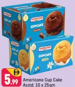 Americana Cup Cake Assorted