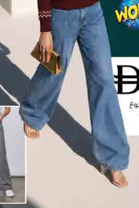 Women's Wide Leg Jeans Assorted