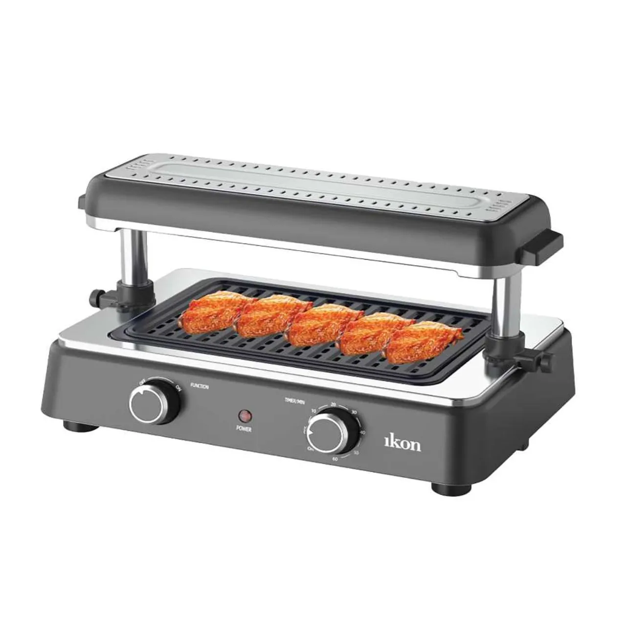Ikon شواية باربكيو داخلية، 1400W، IK-SG01