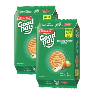 Britannia Good Day Pista & Almond Cookies 2 pkt