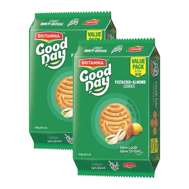 Britannia Good Day Pista & Almond Cookies 2 pkt