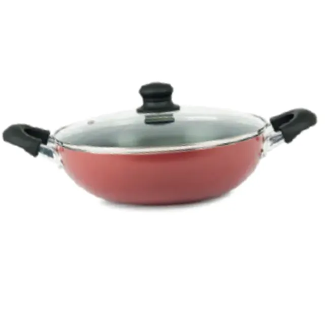 Union Wok With Glass Lid 30 cm