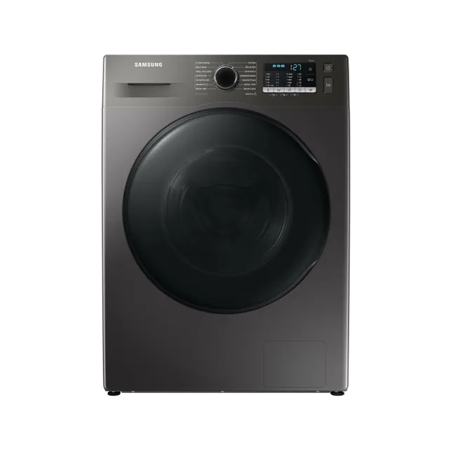 Samsung Washer Dryer, Dryer, 1400 RPM, Ecobubble, WD80TA046BX-GU, Inox Color