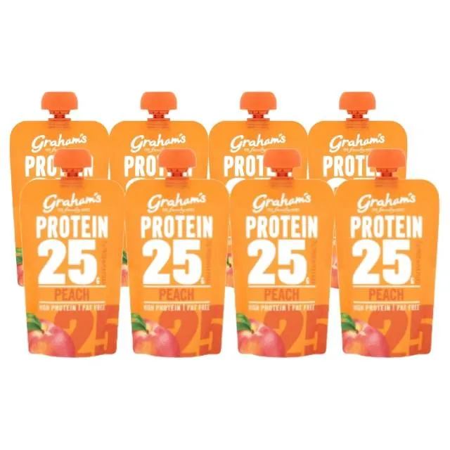 Grahams Family Dairy Protein Yoghurt Peach